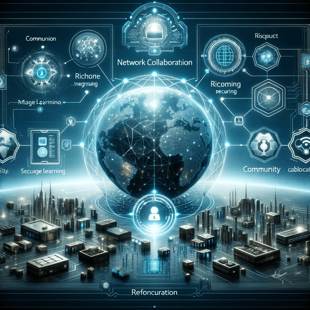 A futuristic illustration depicting the potential advancements in rConfig's technology. 